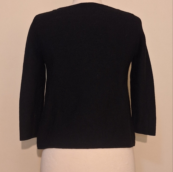 COS A Line Slit Pocket Merino Wool Sweater Size S - Picture 8 of 10